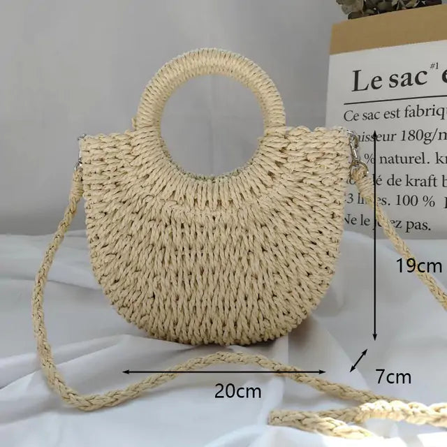 Sac en Paille Fait Main